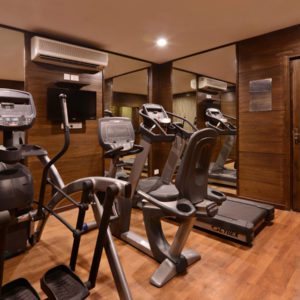 Gym at Leisure Inn Grand Chanakya